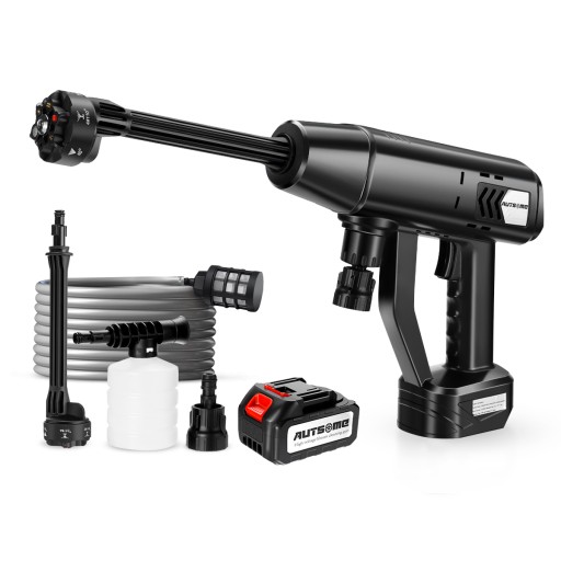 МОЙКА ВЫСОКОГО ДАВЛЕНИЯ БЕСПРОВОДНАЯ МОЩНАЯ 500 ВТ 100 БАР