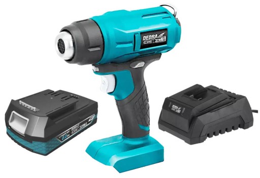 Теплова гармата Dedra DED7058 з акумулятором 18V SAS+ALL + 2Ah