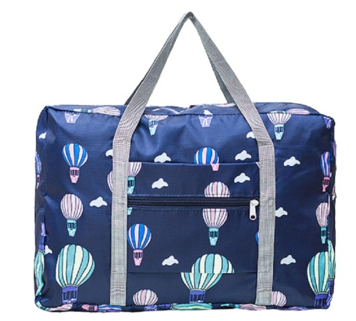 Дорожня сумка Terra Moda темно-синя з повітряними кульками 32х48х13 см
