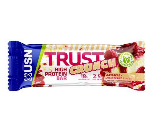 USN TRUST CRUNCH 60G PROTEÍNOVÁ TYČINKA MEGA PRÍCHUTE