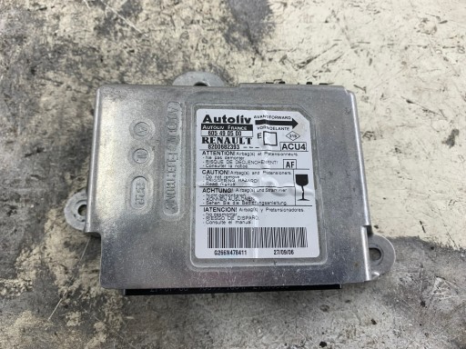 RENAULT MEGANE II SENSOR module airbag 8200682393