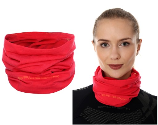 Шарф Brubeck червоний 52 см - унісекс