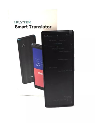 iFLYTEK Smart Translator ブラック iFLYTEK Smart Translator アイフライテック 翻訳機 グローバル