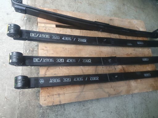 Рессора задняя mercedes sprinter bm906 2-лист 9063204306 оригинал