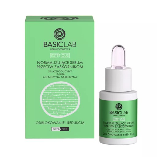 Basiclab - sérum proti čiernym bodkám s 5% azeloglicínom a 1% BHA 15ml