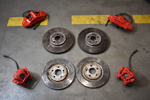 discs calipers KPL. MERCEDES W118 W177 X247 A35 A45 1