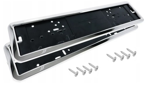 2x рамка з нержавіючої сталі гвинти / INOX