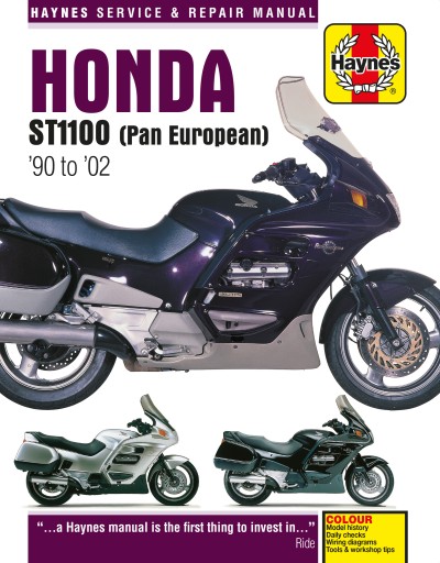 HONDA ST1100 (91-02) СТРОИТЕЛЬСТВО РЕМОНТ РУКОВОДСТВО
