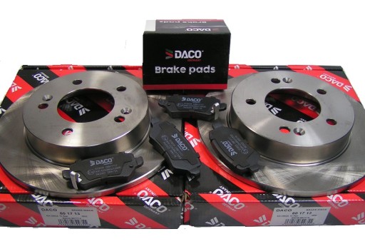 ДИСКИ + КОЛОДКИ ЗАДНІ KIA VENGA (YN) 2010 -2019