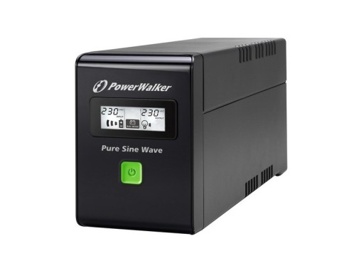 Powerwalker ups vi 800 sw/fr линейно-интерактивный блок питания 800 ва, 480 вт