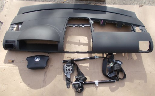 VW SHARAN dashboard console airbag tension belts original EU