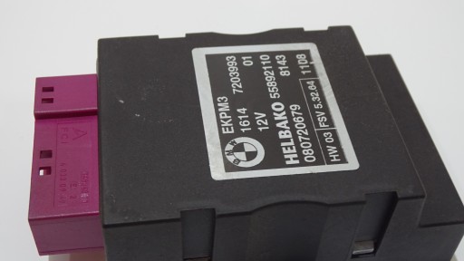 Unité de contrôle Module POMPY Carburant BMW E60 E61 306D3 7203993 (4642354)