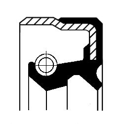 Corteco 01019887b сальник полуоси