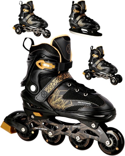 КОВЗИ ЖІНОЧІ РЕГУЛЬОВАНІ 4В1 29-33 ЗОЛОТО