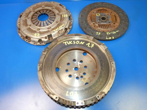 HYUNDAI TUCSON III SPORTAGE IV 1.7 CRD clutch KOMPLET wheel SZTYWNE pressure plate