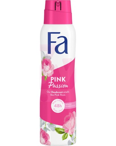 Fa Pink Passion 48 h 150 ml dezodorant v spreji s ružovou vôňou