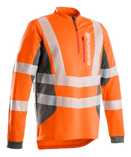 ФУТБОЛКА HUSQVARNA TECHNICAL HIGH VIZ З ДОВГИМ РУКАВОМ