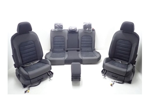 P5/0600 - VW GOLF 7 СИДІННЯ ALCANTARA ПОВНИЙ КОМПЛЕКТ