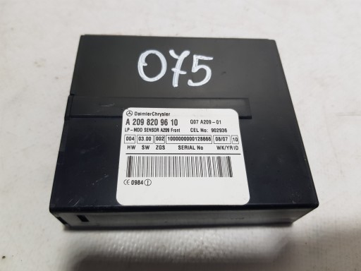 modulo Centralina MERCEDES CLK W209 2098209610