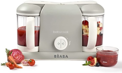 Багатофункціональний прилад Beaba Babycook Plus, сірий