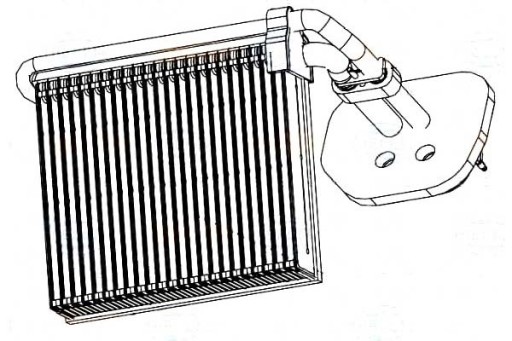 8FV 351 - ВИПАРНИК КОНДИЦІОНЕРА BEHR HELLA FORD GALAXY 2.0 (