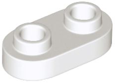 LEGO CSEMPE 1X2 FEHÉR NO. 35480 1 DB
