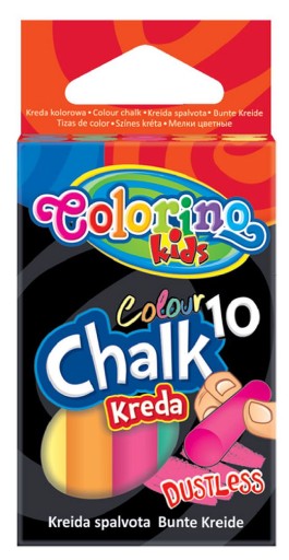 Крейда для дошки Colorino 10 шт.
