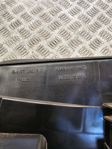 Gehäuse filter luft MERCEDES W204 W212 1.8 A2710901601