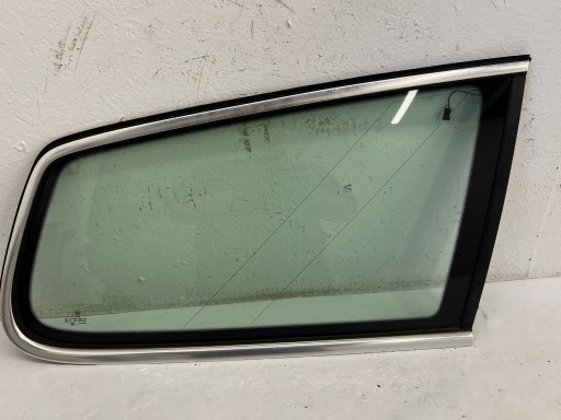 VW PASSAT B7 KOMBI window bodywork rear CHROM right 2010R