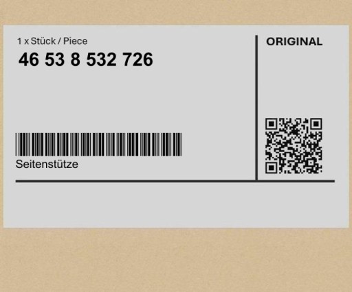 46538532726 8532726 - Бічна стійка BMW K52 K52