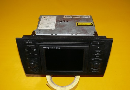 RADIO navigazione 2 DIN NAVIPLUS Z KODEM AUDI S6 A6 C5 4B0035192K