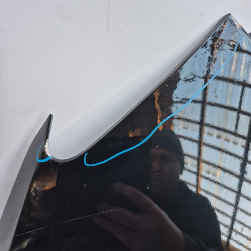 MITSUBISHI SPACE STAR II 2 LIFT 19-> fender front front right
