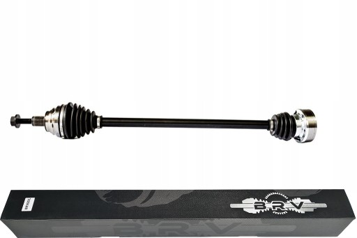 BRV001 - ПІВВІСЬ ПРАВИЙ VW GOLF V 5 1K1 2.0 GTI АВТОМАТ НОВИЙ