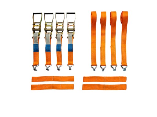 4 транспортні ремені 2pkt ремінь Помаранчевий 4C2