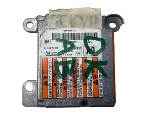 OPEL AGILA B modul SENSOR AIRBAG airbag 38910-52K12 A9 BEZWYPADKOWY