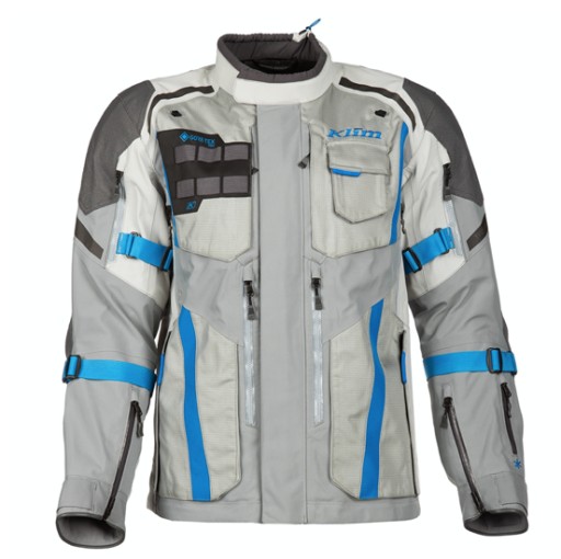 КУРТКА KLIM BADLANDS PRO COOL СЕРАЯ СИНЯЯ ЛИМОННАЯ