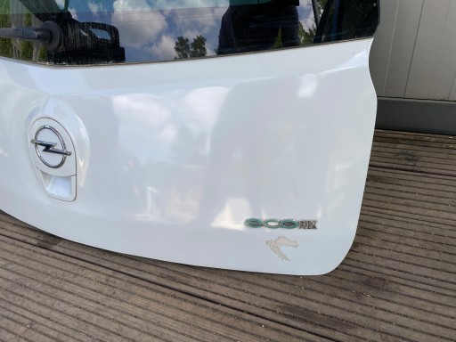 OPEL AGILA B complete trunk door boot ZNLB