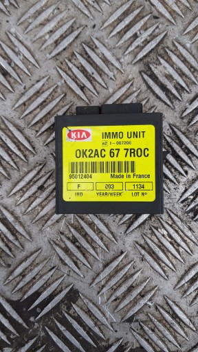 KIA CARNIVAL IMMO IMMOBILIZER 0K2AC677R0C modulo