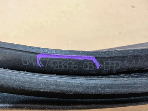 Dichtsatz Tür rechts links hinten BMW X5 G05 LCI 7428696