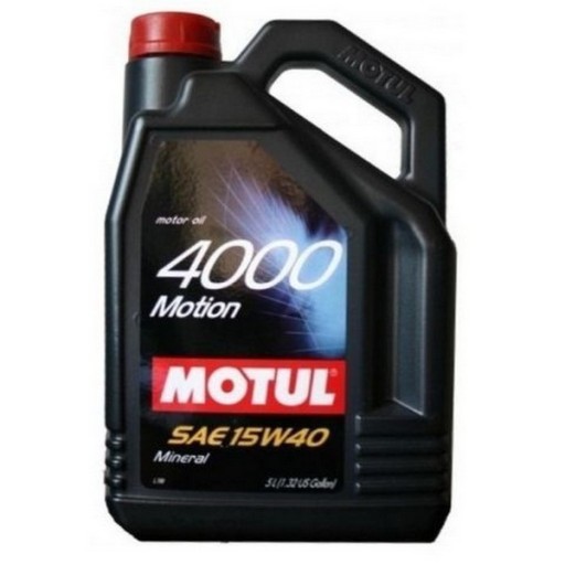 MOTUL OIL 15W40 5L 4000 MOTION / 229.1