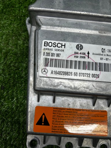 Mercedes w251 w164 0285001997 a1648209826 modul Bedienteil sensor airbag