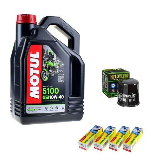 Масло Motul масляний фільтр свічки Denso HONDA CB1000 R