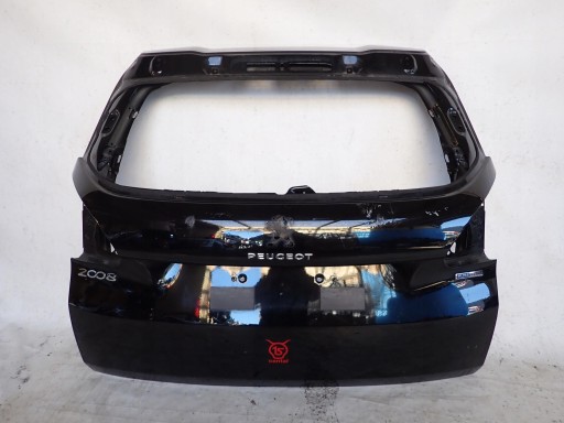 PEUGEOT 2008 and 13- trunk door boot rear part rear