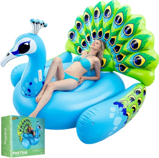 PAW XXL ВЕЛИКИЙ НАДУВНИЙ МАТРАС ДЛЯ ДОРОСЛОГО БАСЕЙНУ