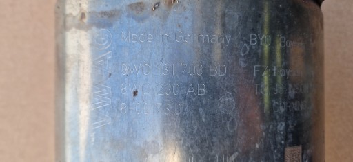 catalyst DPF 8W0131703BD 8W0131703BL VW AUDI original IDEAL as new