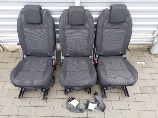 Sitz heck hinten mitte links rechts PEUGEOT 5008 und