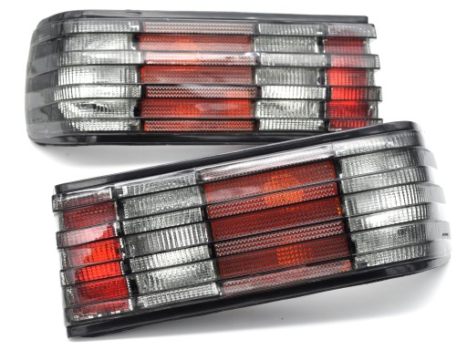 LTME15 - Задні фари mercedes w126 s-class red smoke set sedan coupe sec