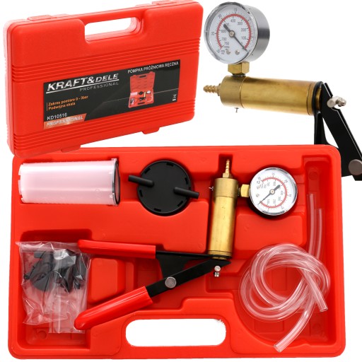 КОМПЛЕКТ ДЛЯ ВИМІРЮВАННЯ ТИСКУ РУЧНИЙ ВАКУУМНИЙ НАСОС