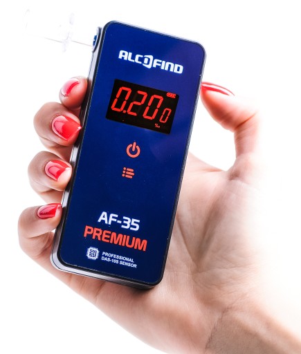 Персональний алкотестер AlcoFind AF-35 Premium + сертифікат