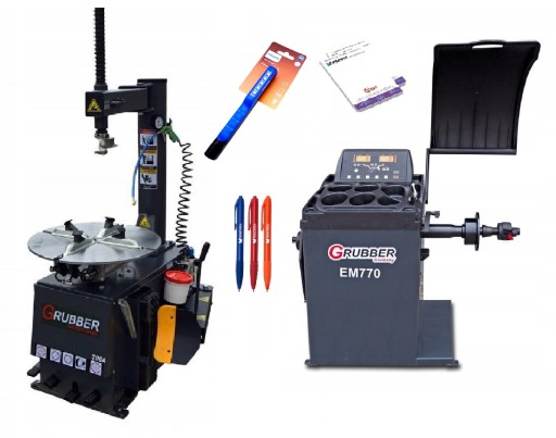 БАЛАНСУВАЛЬНИЙ ВЕРСТАТ EM770 GRUBBER 706A + БЕЗКОШТОВНО